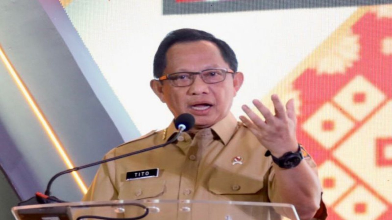 Menteri Dalam Negeri Tito Karnavian. ANTARA/HO-Puspen Kementerian Dalam Negeri.