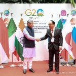 Menteri Komunikasi dan Informatika Budi Arie Setiadi saat menghadiri DEMM G20 India. (ANTARA/HO-Kementerian Komunikasi dan Informatika)-1692586075