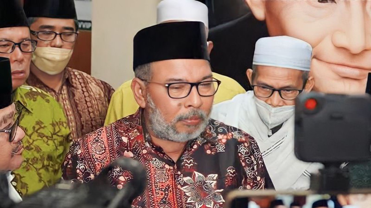 Ketua Pengurus Cabang Nahdlatul Ulama (PCNU) Kota Surabaya Habib Umarsyah diangkat sebagai panglima santri Nahdlatul Ulama (NU) 2023. (ANTARA/HO-Lembaga Infokom dan Publikasi PBNU)