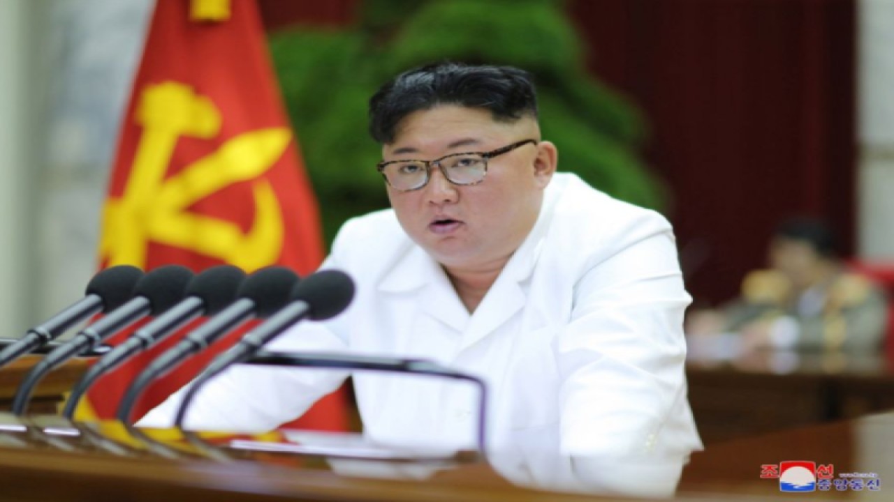 Pemimpin Korea Utara Kim Jong Un. (ANTARA/KCNA/via Xinhua)