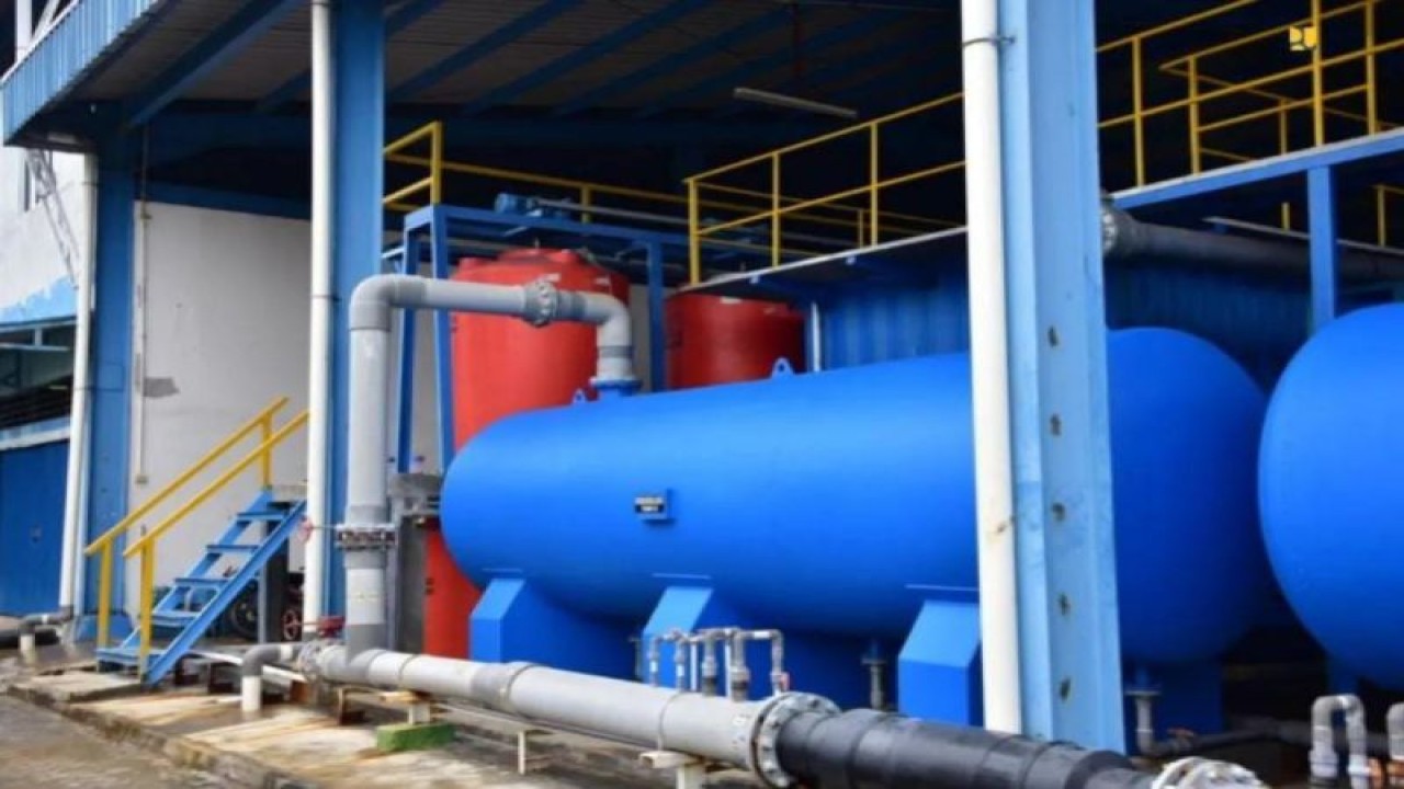 Ilustrasi: Sistem Penyediaan Air Minum (SPAM) Sea Water Reverse Osmosis (SWRO) di Kota Tanjungpinang, Kepulauan Riau. (Dokumentasi Kementerian PUPR) (Dokumentasi Kementerian PUPR)