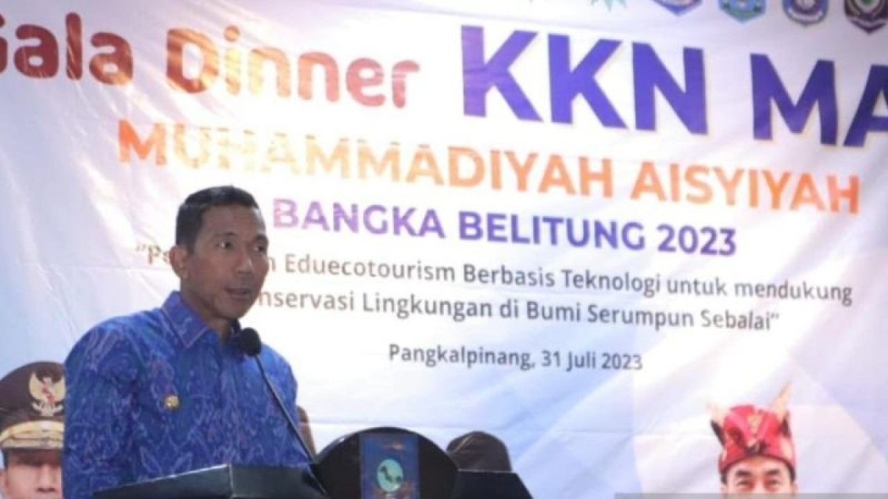 Penjabat Gubernur Kepulauan Bangka Belitung Suganda Pandapotan Pasaribu (ANTARA/HO-Diskominfo Babel)