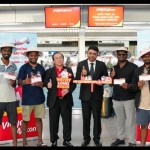 Peresmian penerbangan Vietjet Ho Chi MInh-Kochi (ANTARA/H.O Vietjet)-1692336131