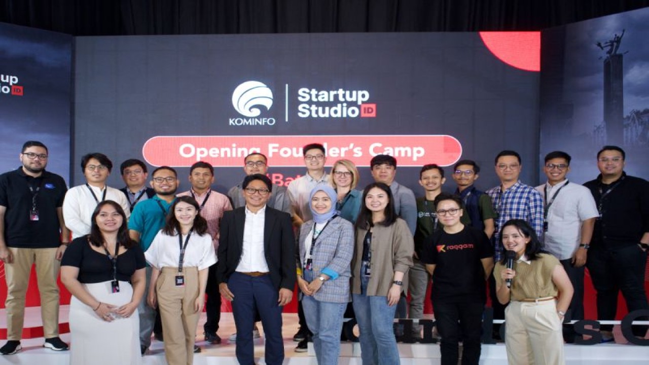 Peresmian program akselerasi Startup Studio Indonesia Batch 7. (ANTARA/HO/SSI)