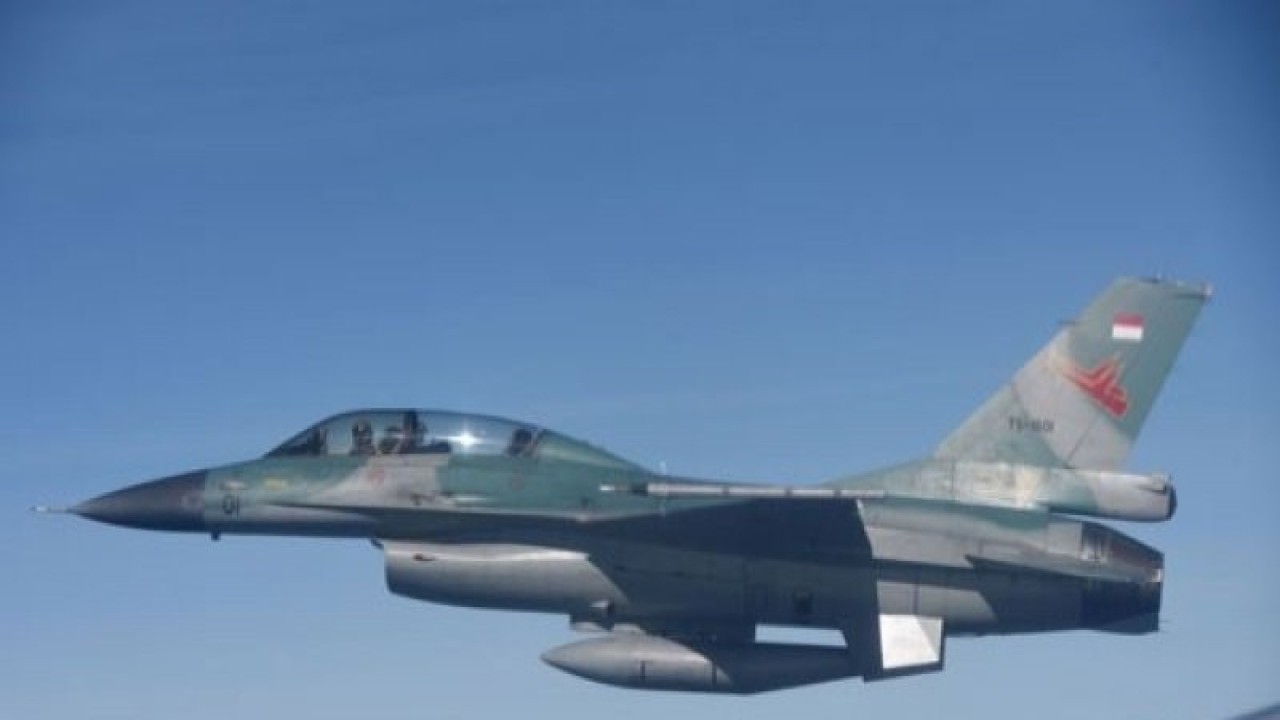 Pesawat Tempur F-16 (ANTARA FOTO/Hafidz Mubarak A)