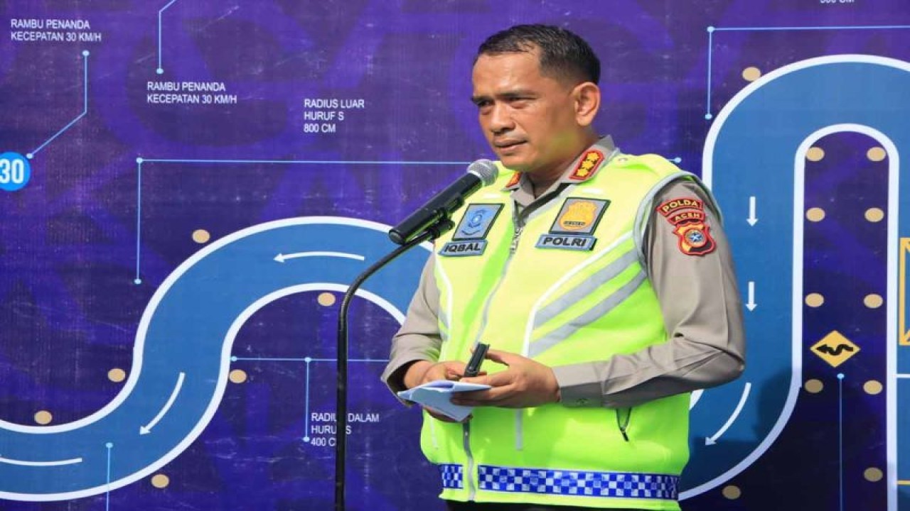 Direktur Lalu Lintas Polda Aceh Kombes Pol M Iqbal Alqudusy. ANTARA/HO-Bidhumas Polda Aceh
