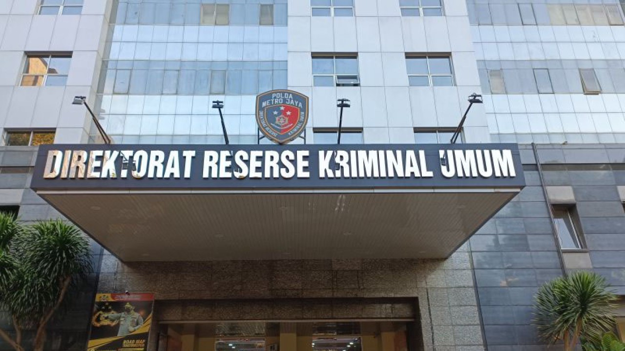 Gedung Direktorat Reserse Kriminal Umum Polda Metro Jaya. ANTARA/Ilham Kausar