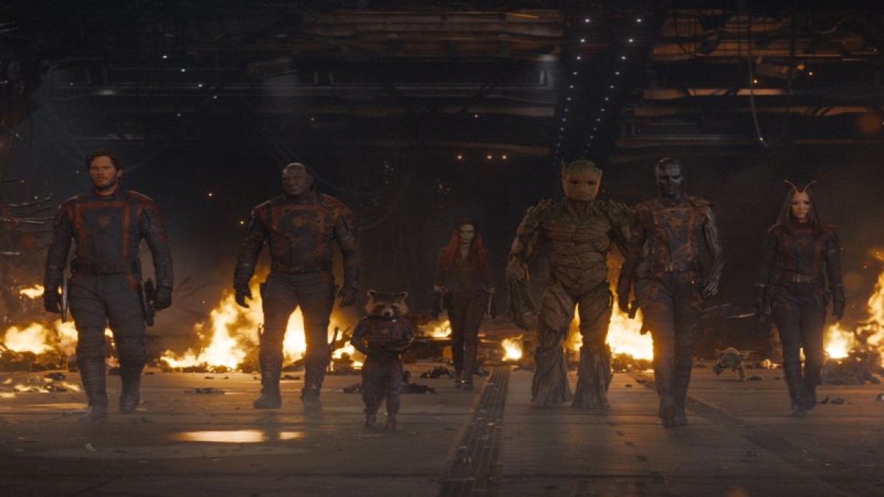 Potongan adegan dalam film “Guardians of The Galaxy Vol.3”. (ANTARA/HO/Disney+ Hotstar)