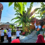 Puluhan santri lansia di Semarang ikuti upacara HUT ke-78 RI-1692244623