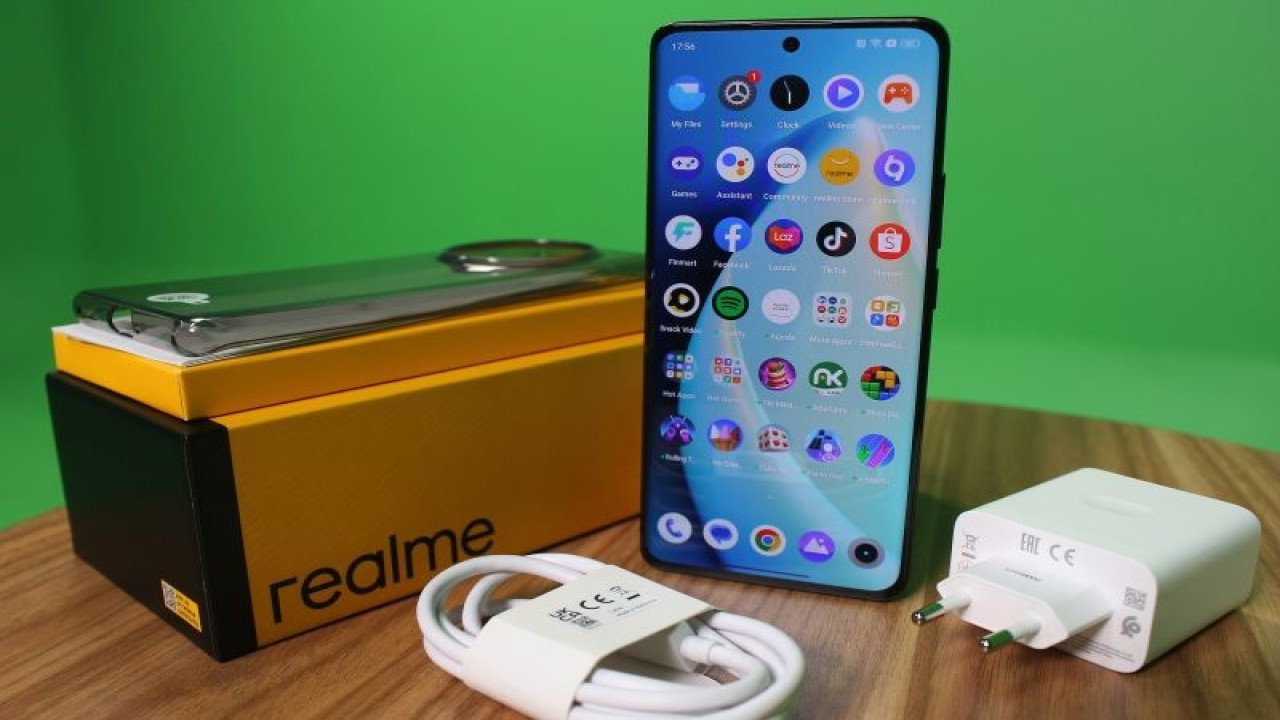 Realme Pro 11 5G. (ANTARA/Ahmad Faishal)