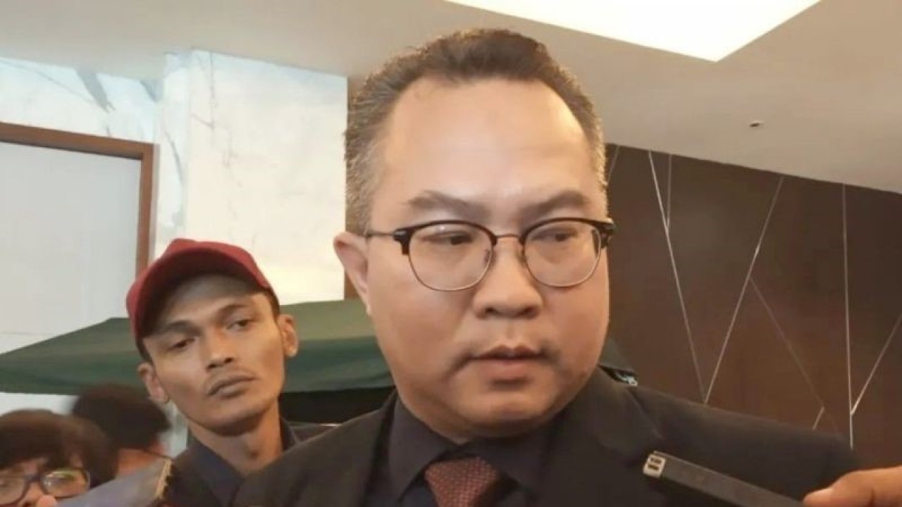 Rektor IPB University Prof Arif Satria di Bogor, Jawa Barat. ANTARA/M Fikri Setiawan