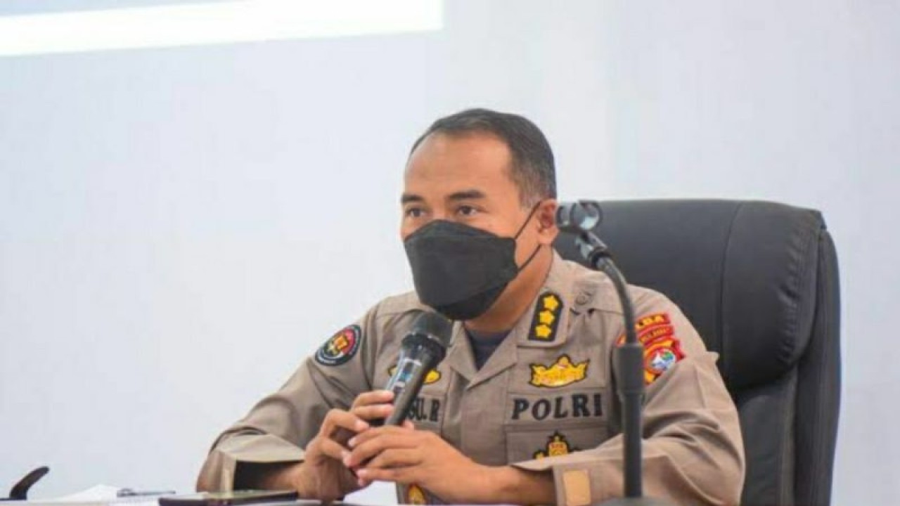 Kabid Humas Polda Sulbar Komisaris Besar Polisi Syamsu Ridwan. (ANTARA/HO/Humas Polda Sulbar)