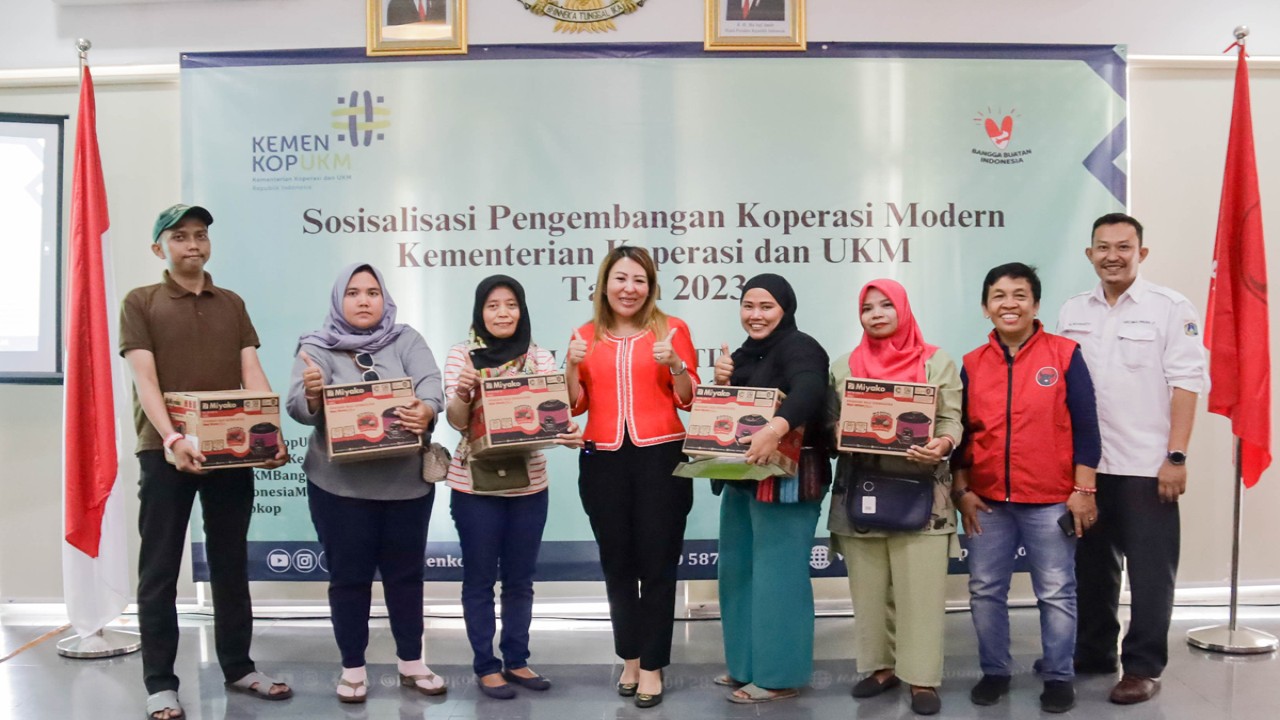 sosialisasi kemenkopukm (foto-foto: Wira Ginting)