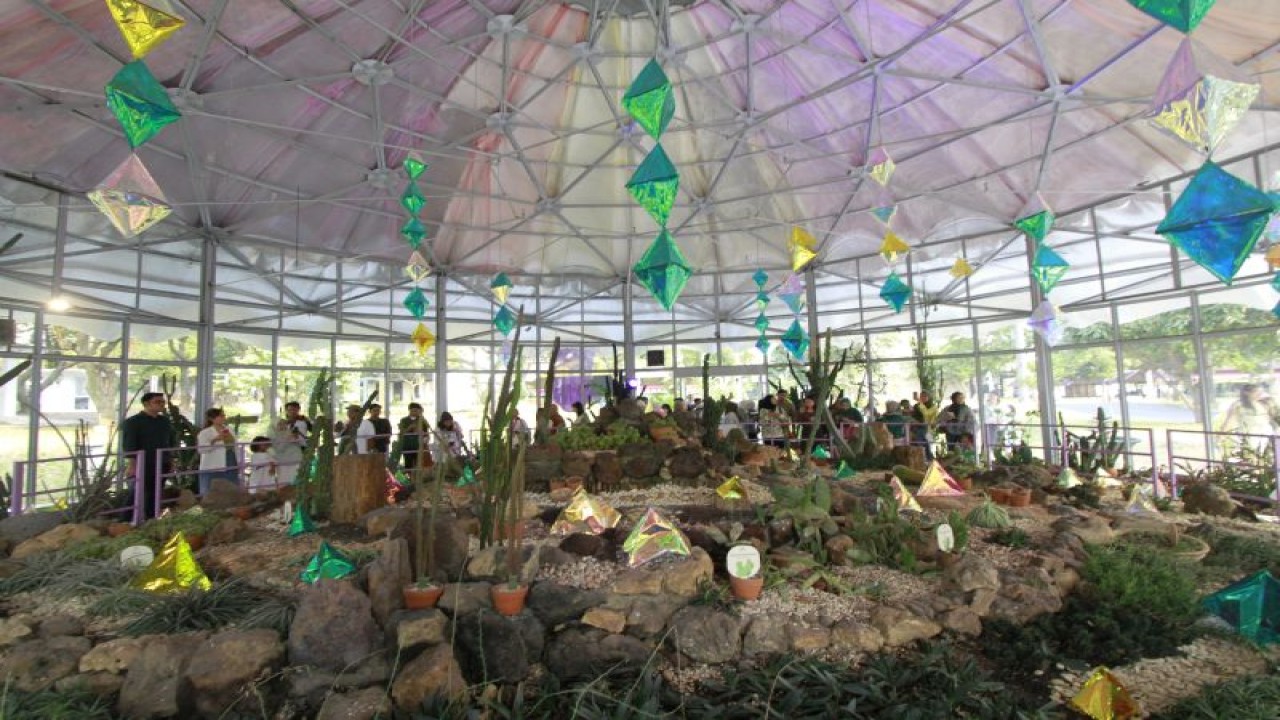 Ganara Art bersama Taman Mini Indonesia Indah (TMII) meresmikan Desa Seni Ganara menjelang perayaan Hari Ulang Tahun Ke-78 Kemerdekaan Indonesia (ANTARA/HO-Ganara Art)