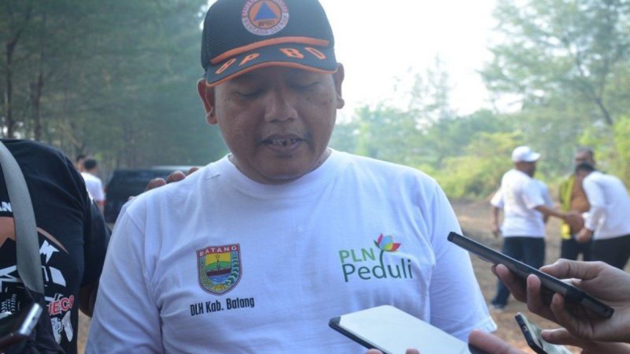 Kepala Badan Penanggulangan Bencana Daerah Kabupaten Batang Ulul Azmi. (ANTARA/Dokumen Pribadi)