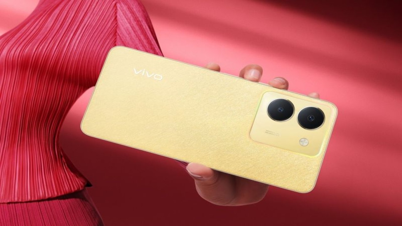 Tampilan warna Gold yang baru dihadirkan vivo pada vivo Y36 series. (ANTARA/HO-vivo Indonesia)