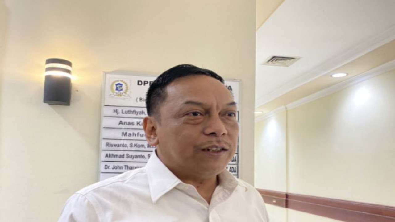 Wakil Ketua Komisi B Bidang Perekonomian DPRD Surabaya Anas Karno. ANTARA/HO-DPRD Surabaya