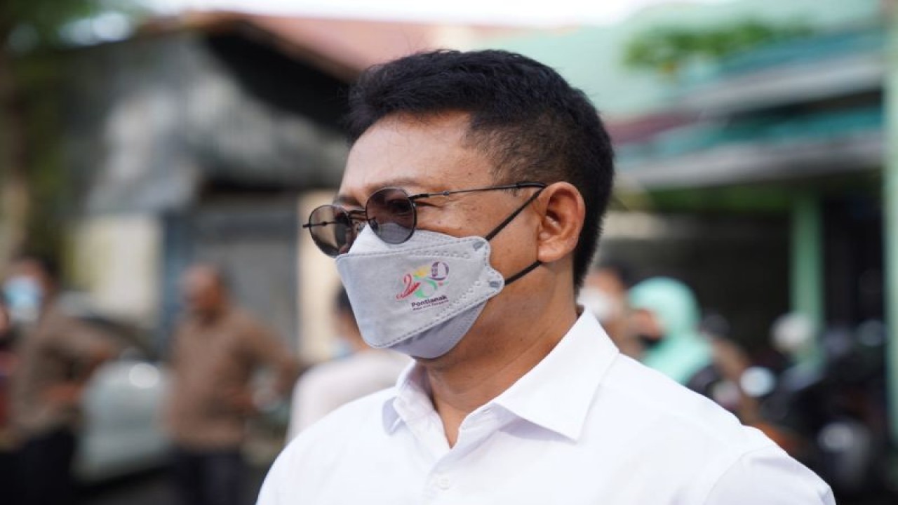 Wali Kota Pontianak, Edi Rusdi Kamtono (ANTARA/Prokopim PTK)