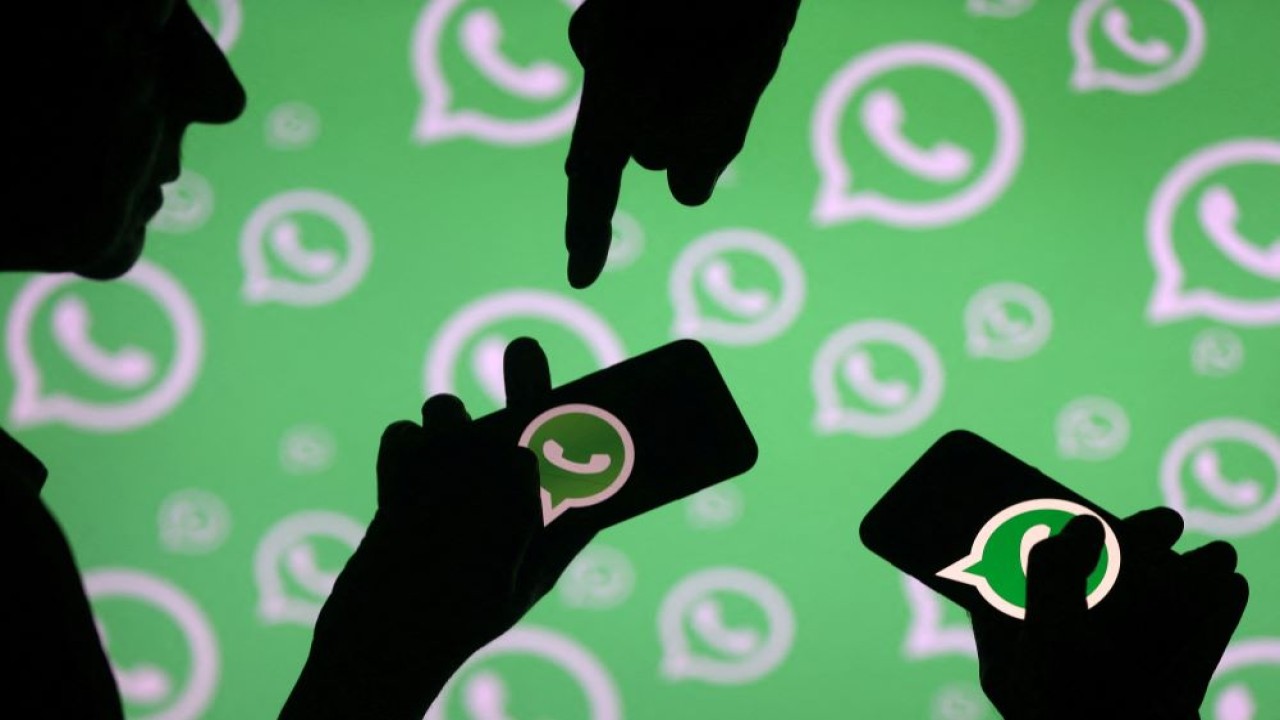 Ilustrasi. WhatsApp. (Reuters)
