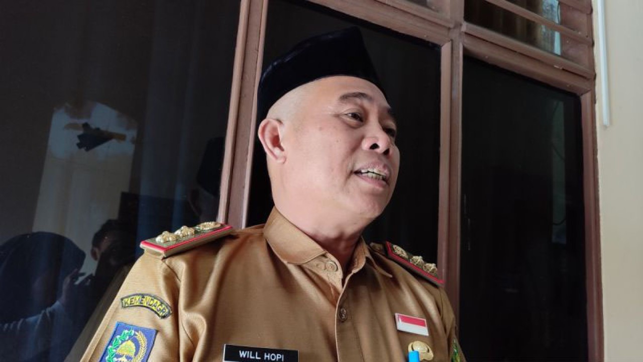 Kepala Pelaksana BPBD Kota Bengkulu Will Hopi. ANTARA/Anggi Mayasari