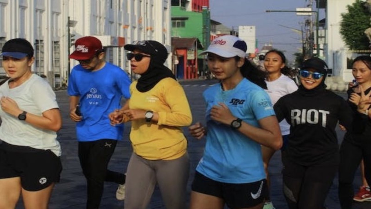 Para peserta International Yogyakarta 42K Marathon. (ANTARA/HO/International Yogyakarta 42K Marathon)
