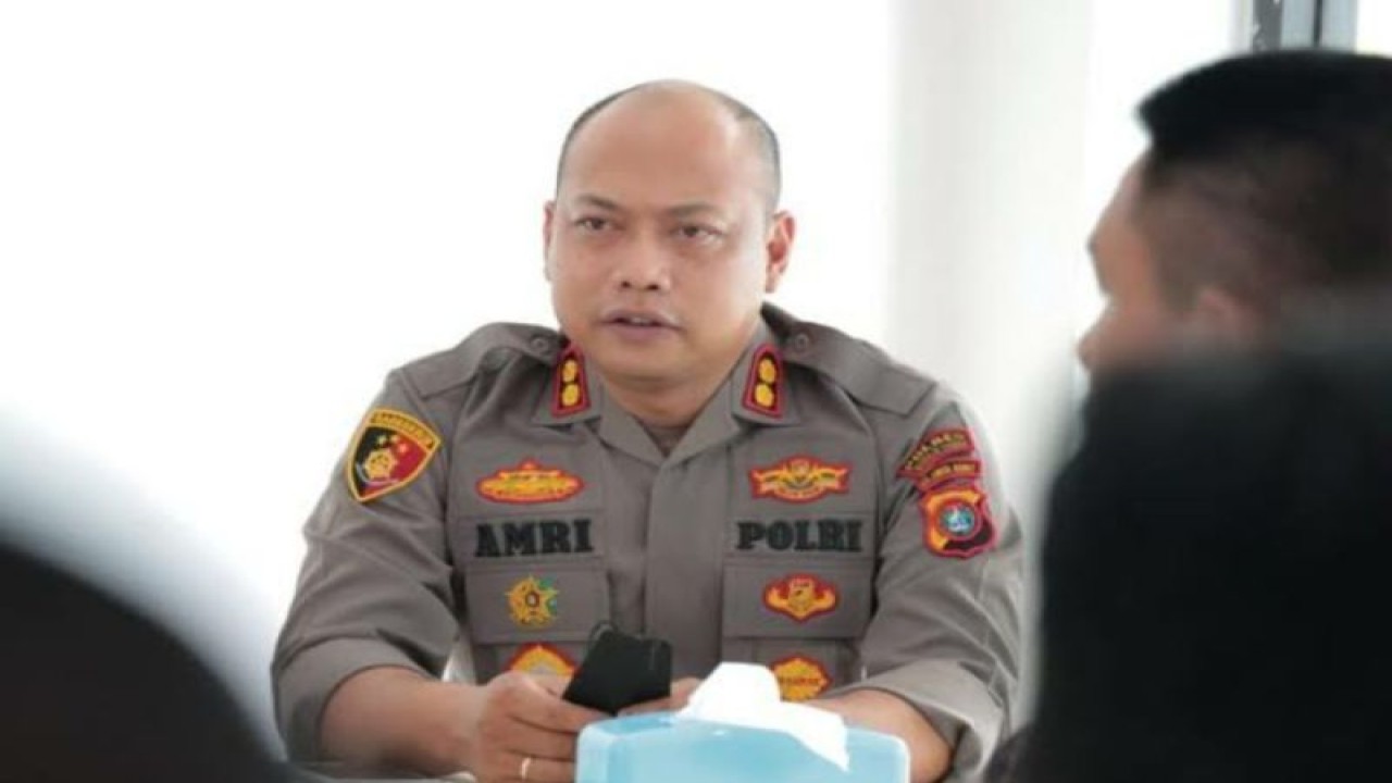 Kapolres Mamuju Tengah AKBP Amri Yudhy. ANTARA/HO-Polres Mamuju Tengah.