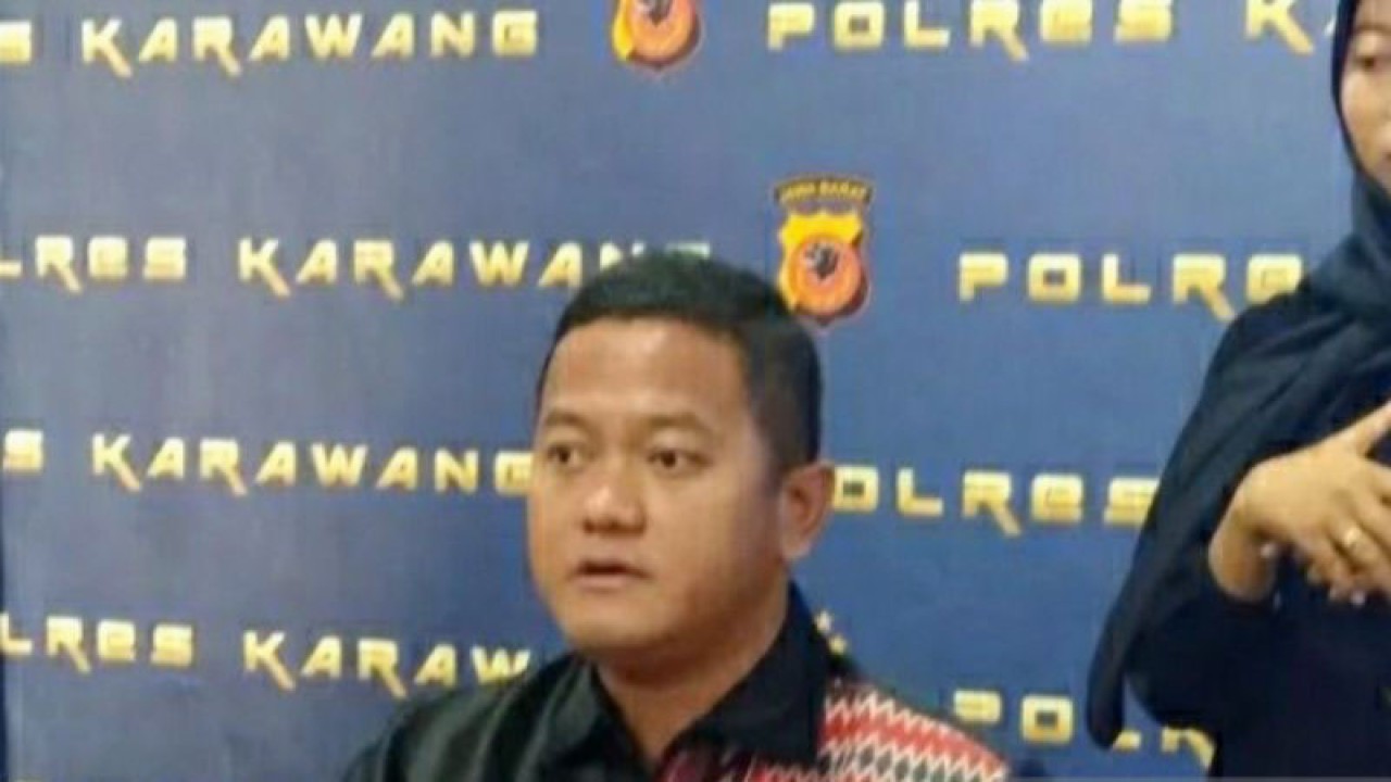 Kasatreskrim Polres Karawang, AKP Arief Bastomy (ANTARA/Ali Khumaini/dok)