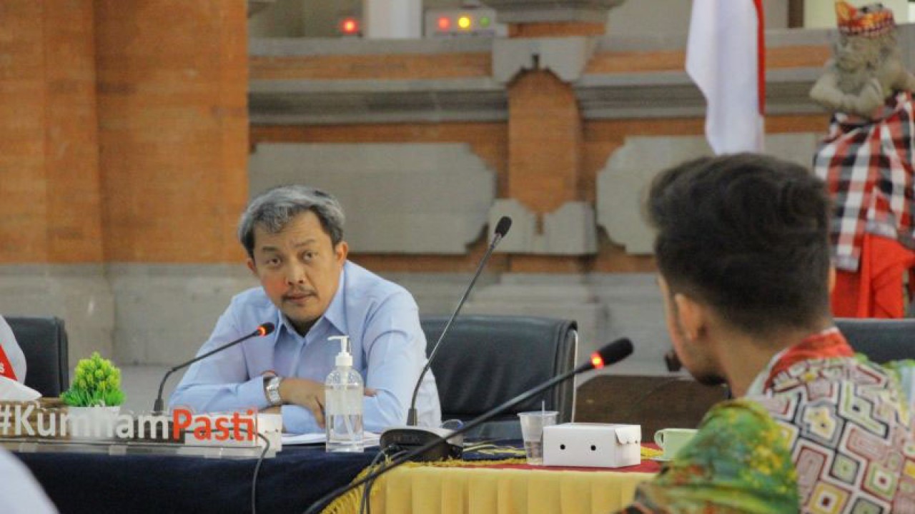 Arsip - Kepala Kantor Wilayah Kemenkumham Bali Anggiat Napitupulu di Denpasar, Bali. (ANTARA/HO-Kemenkumham Bali)