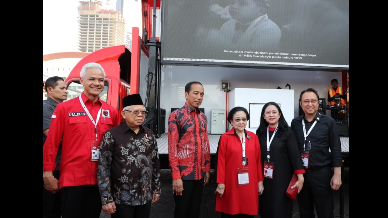 Peluncuran bioskop keliling PDIP.