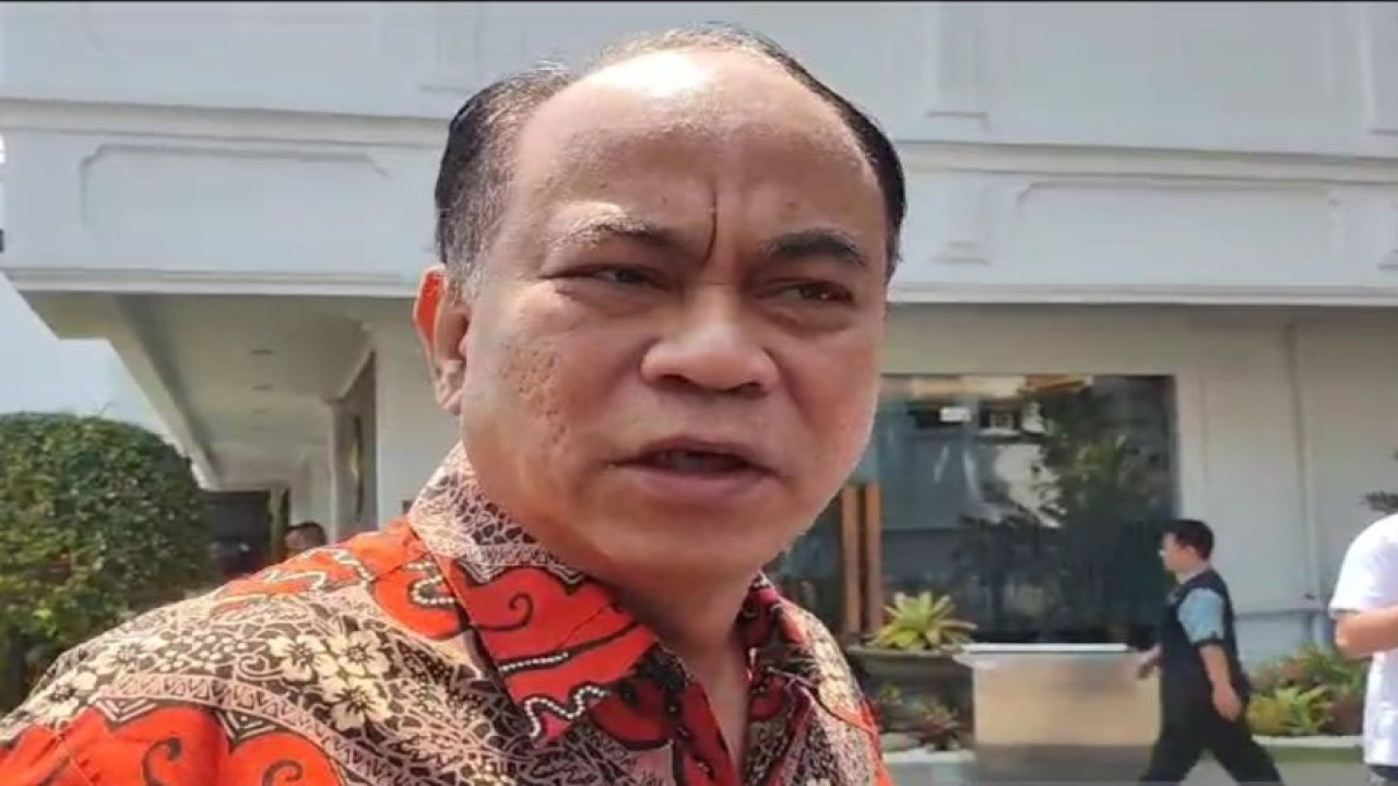 Menkominfo Budi Arie Setiadi di Istana Kepresidenan, Jakarta, Senin (25/9/2023). (ANTARA/Rangga Pandu Asmara Jingga)