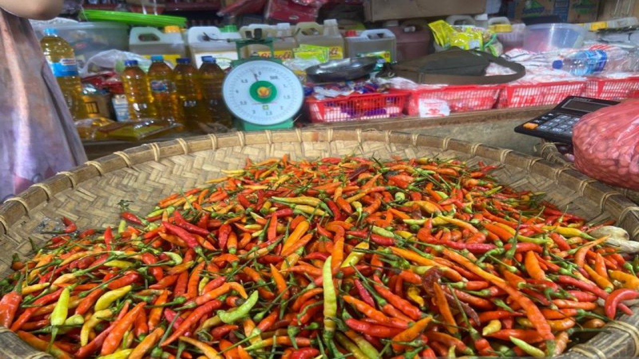 Pantauan harga komoditas di pasar tradisional Kota Gorontalo, Provinsi Gorontalo. (ANTARA/Susanti Sako)