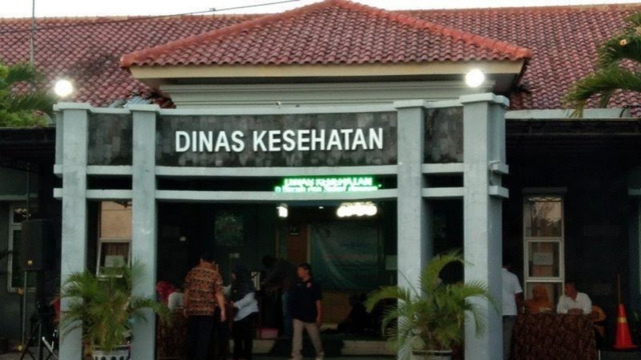 Dinas Kesehatan Kabupaten Bantul, Daerah Istimewa Yogyakarta. (ANTARA/Hery Sidik)