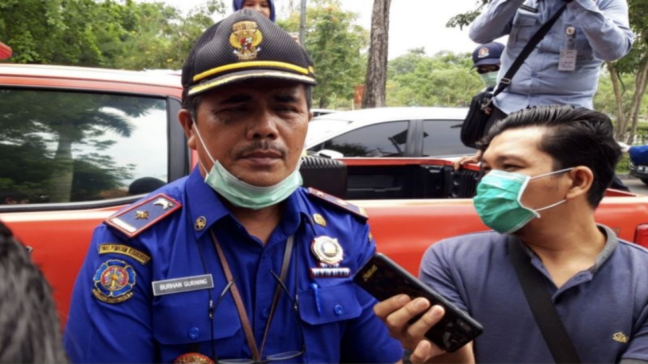 Kepala DPKP Kota Pekanbaru, Burhan Gurning mengungkapkan jumlah kebakaran yang terjadi sejak awal 2023 sebanyak 105 peristiwa. (ANTARA/HO-Pemko Pekanbaru)