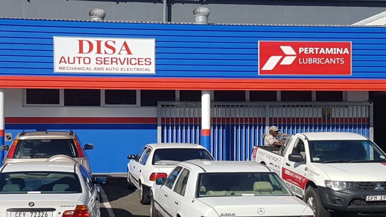 Gerai Pertamina Lubricants di Afrika Selatan. (ANTARA/HO/PT Pertamina Lubricants)