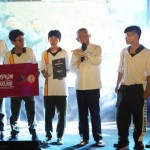 Gubernur Kalbar Sutarmidji saat membuka laga final turnamen MLBB (ANTARA/ESJ)-1693801295