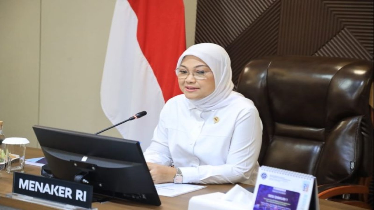 Menteri Ketenagakerjaan Ida Fauziyah. (ANTARA/HO-Kemnaker)
