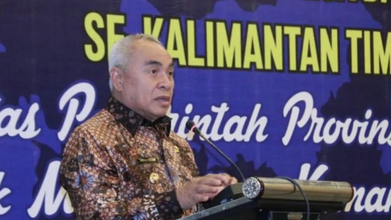 Gubernur Provinsi Kaltim Isran Noor. (Biro adpim pemprov kaltim)