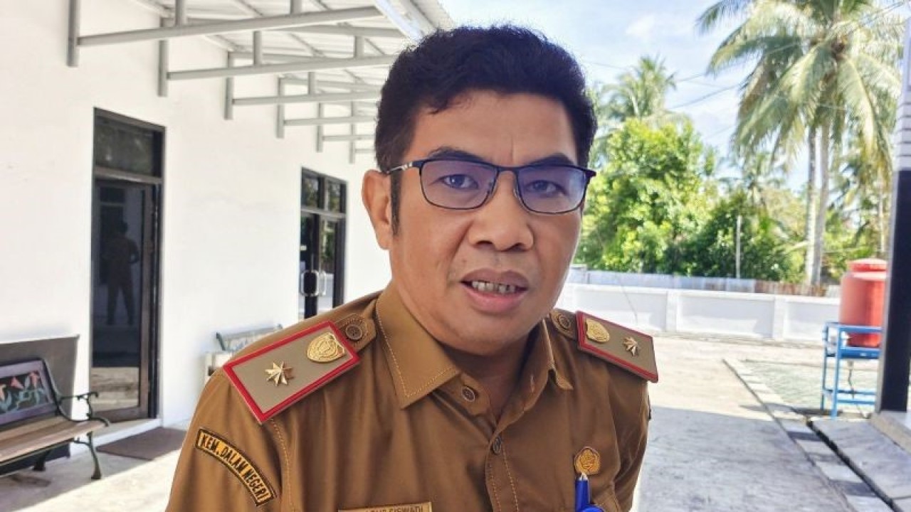 Kadiskominfosantik Kalteng, Agus Siswadi. (ANTARA/Muhammad Arif Hidayat)