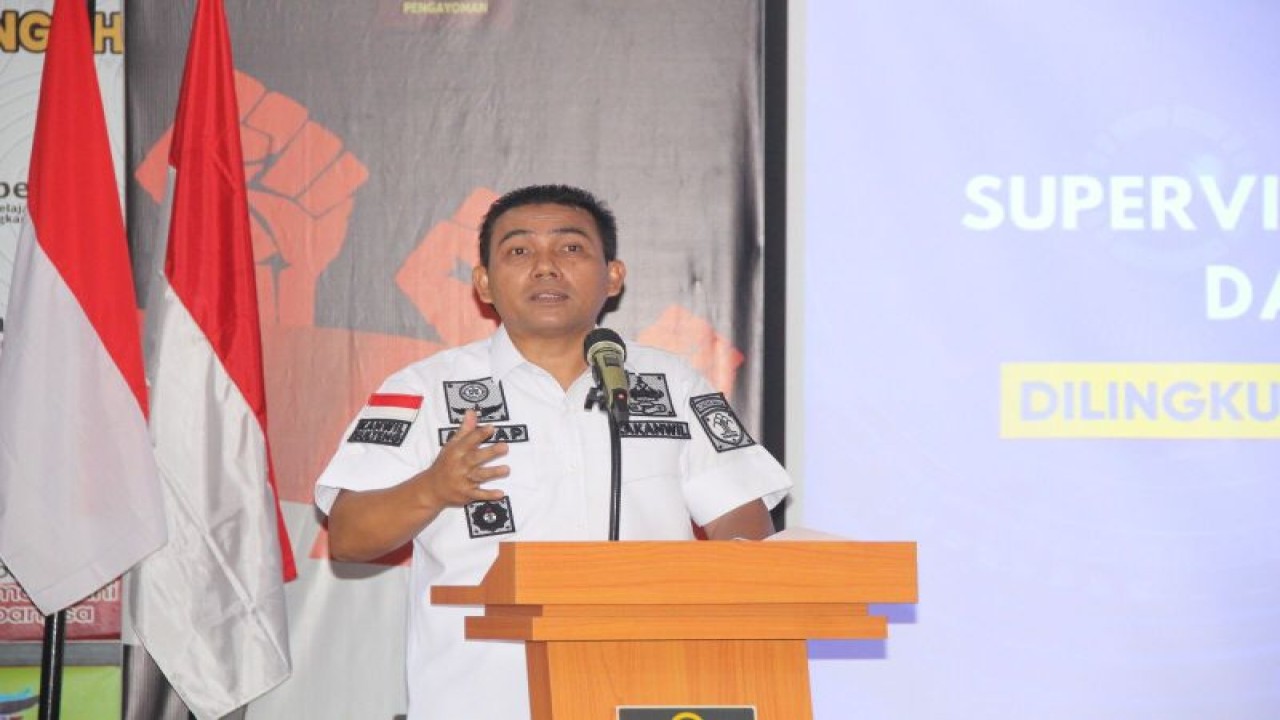 Kakanwil Kemenkumham Sulteng Budi Arga Situngkir. (ANTARA/HO-Humas Kemenkumham Sulteng)