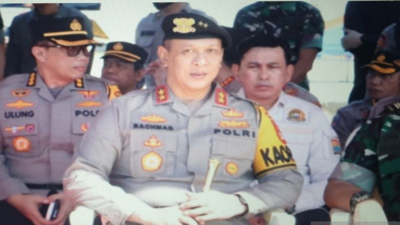 Kapolda Sumsel Irjen Pol A Rachmad Wibowo (ANTARA/Yudi Abdullah/23)