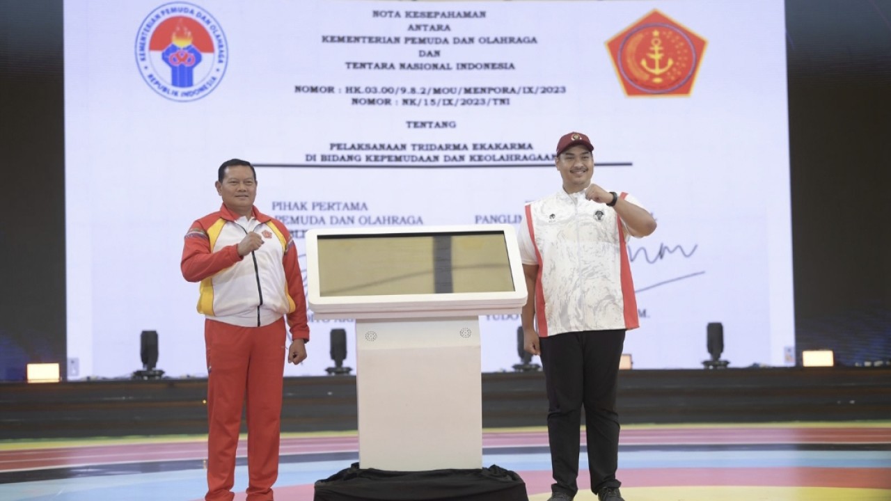 Kemenpora dan Panglima TNI Berharap Bisa Gelar Olimpiade Militer Internasional