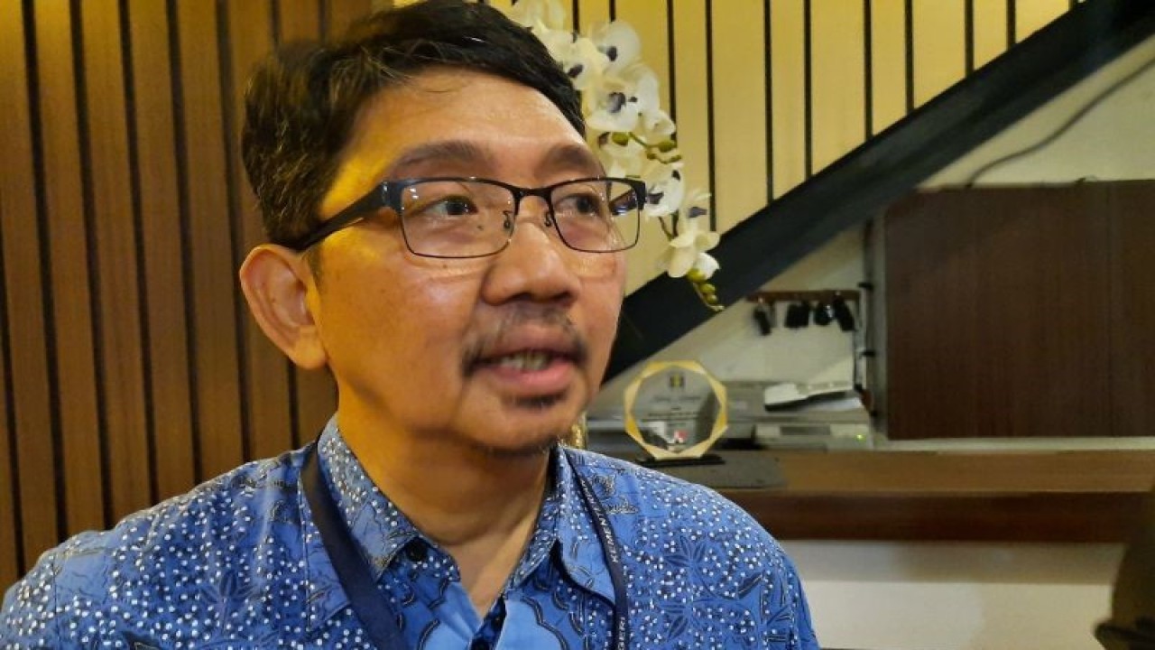 Direktorat Perlindungan WNI dan Badan Hukum Indonesia dari Kemlu RI Nugroho Y Aribhimo. ANTARA/Azmi Samsul Maarif