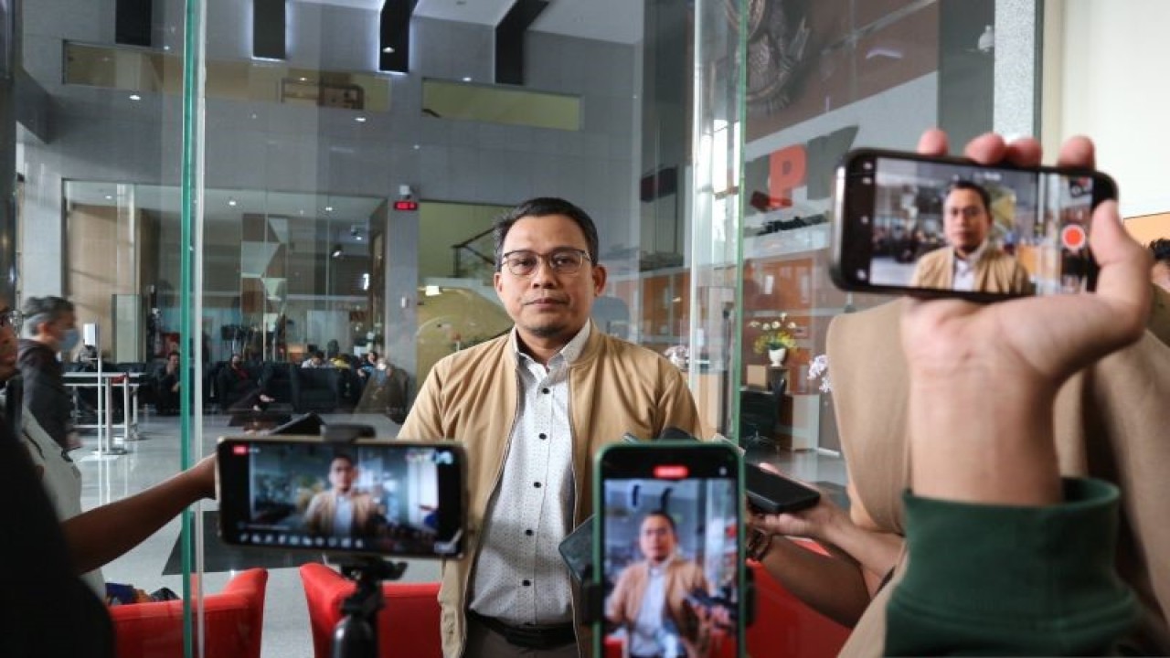 Kepala Bagian Pemberitaan KPK Ali Fikri. ANTARA/Fianda Sjofjan Rassat
