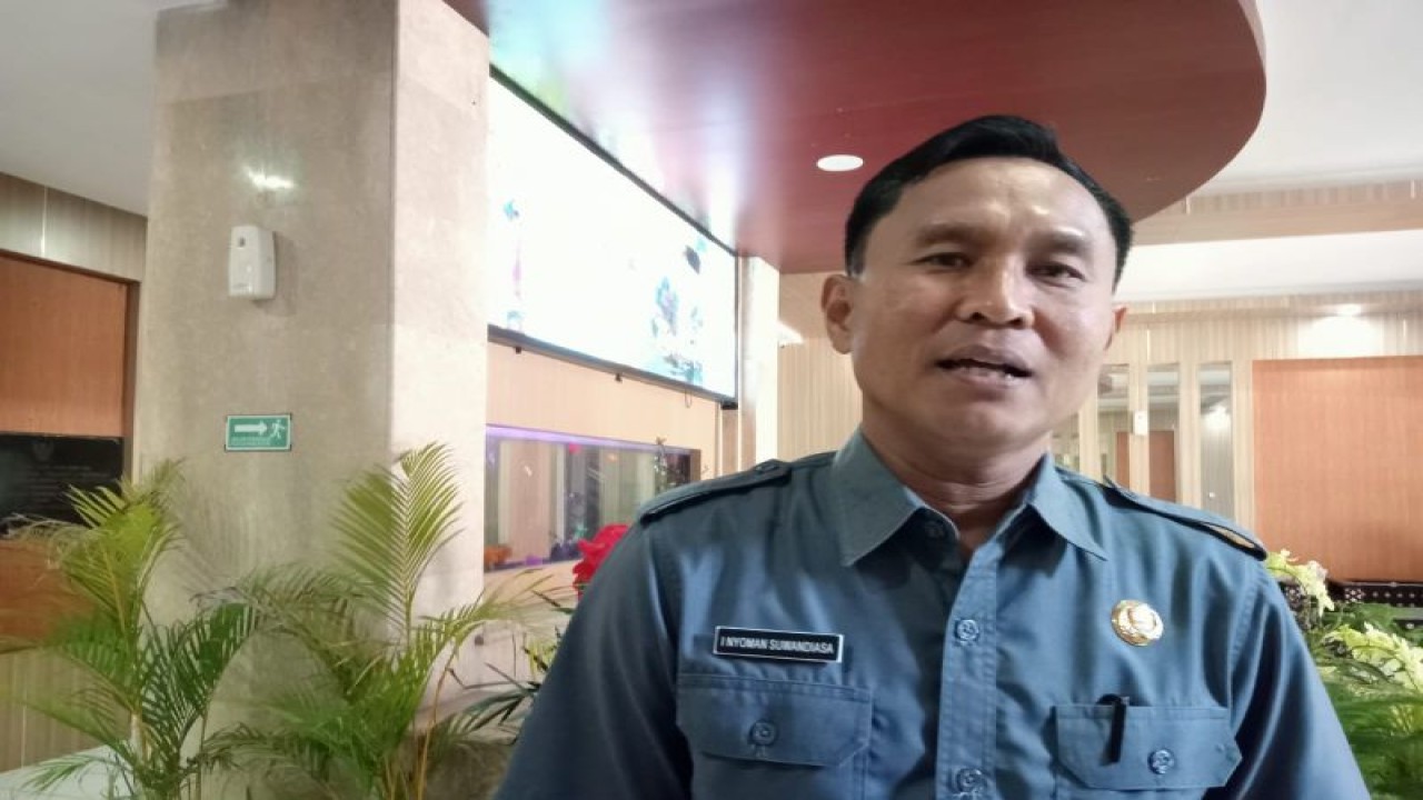 Kepala Dinas Komunikasi dan Informatika (Diskominfo) Kota Mataram I Nyoman Swandiasa. (ANTARA/Nirkomala)