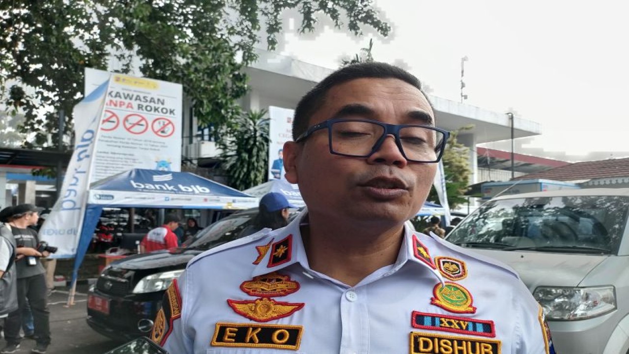 Kepala Dinas Perhubungan Kota Bogor, Jawa Barat Eko Prabowo. ANTARA/Linna Susanti