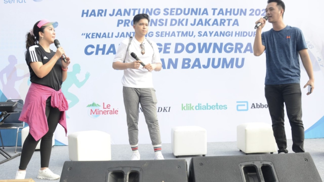 Le Minerale Dukung Kampanye 'Challenge Downgrade Ukuran Bajumu' Gerakan Jantung Sehat