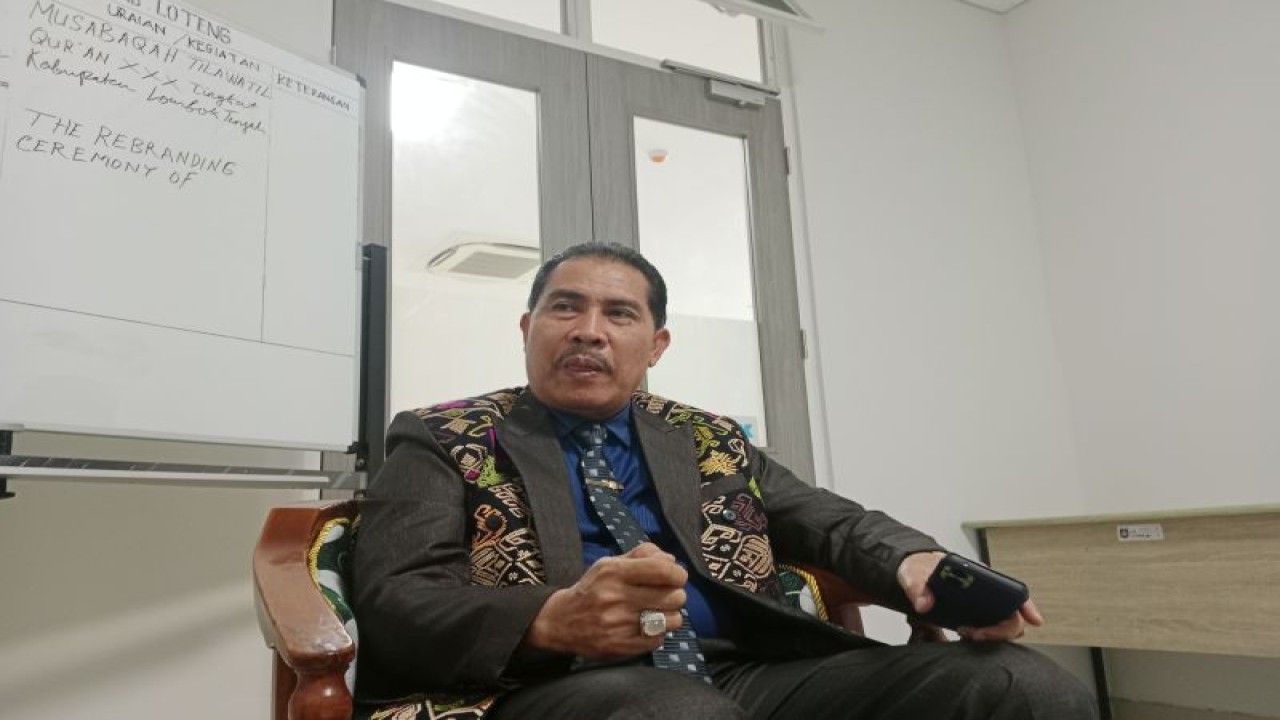 Kepala Inspektorat Kabupaten Lombok Tengah, Provinsi Nusa Tenggara Barat, H Lalu Aknal Afandi. ANTARA/Akhyar Rosidi