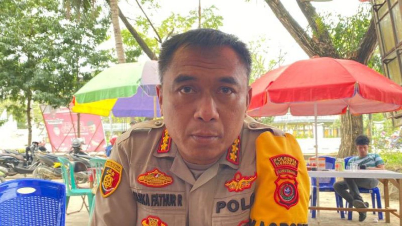 Kepala Polresta Kendari Kombes Pol Muhammad Eka Fathurrahman. (Antara/La Ode Muh Deden Saputra)