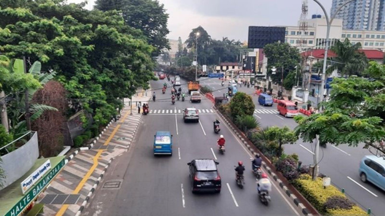 Ilustrasi - Jalan Margonda Depok, Jawa Barat. ANTARA/Feru Lantara.