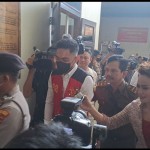 Mario Dandy tiba di PN Jakarta Selatan, Kamis, (7/9/2023). (ANTARA/Aprillio Abdullah Akbar)-1694059352